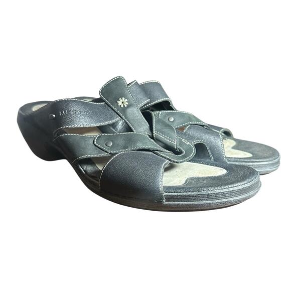 Merrell Women's Leather Slide Sandals 11 Comfortable Outdoor Walking Sandals - Picture 2 of 11